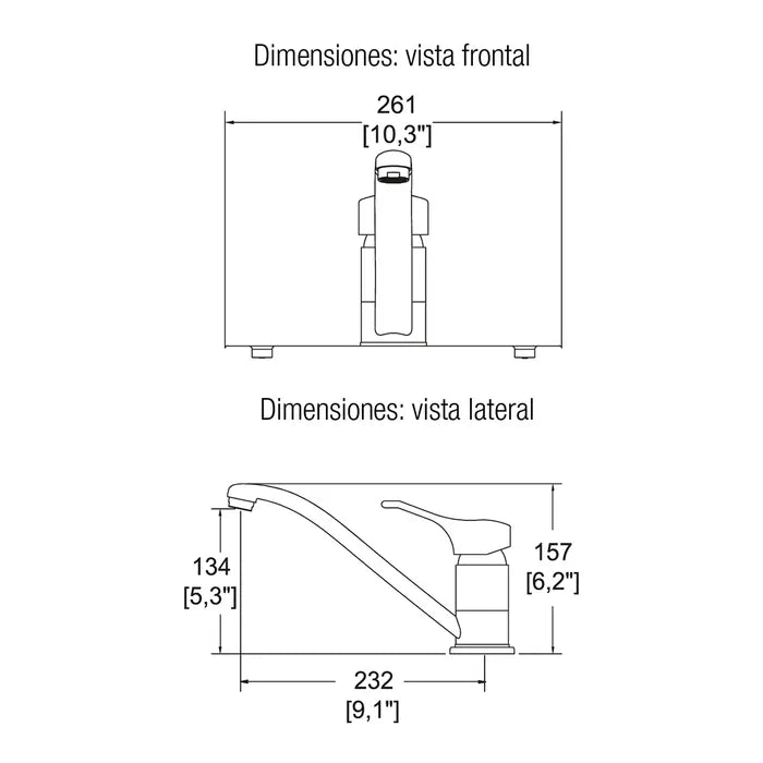 Llave de cocina Novus