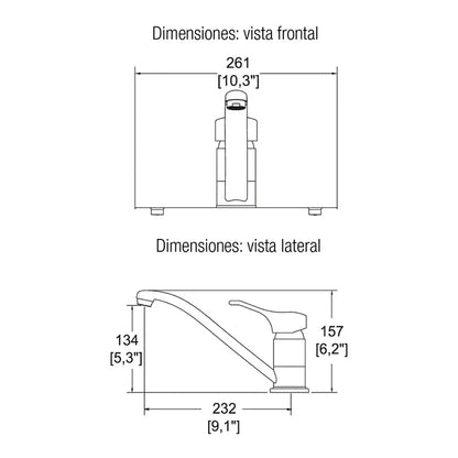 Llave de cocina Novus