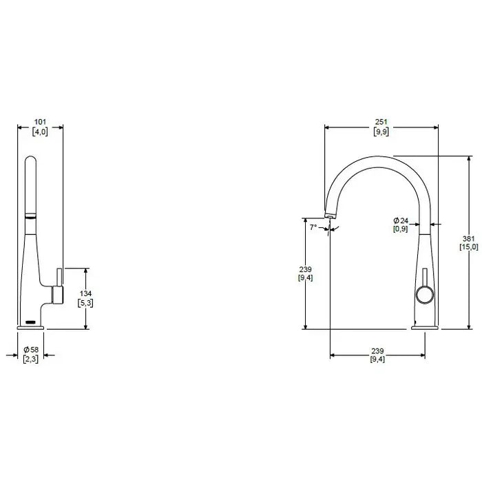 Llave de cocina E-310