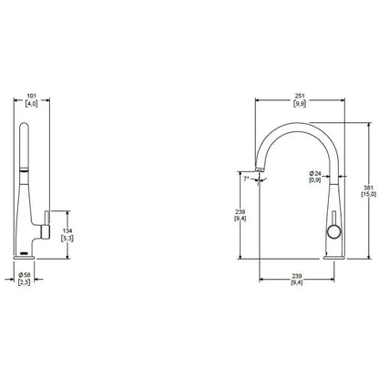 Llave de cocina E-310